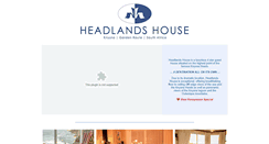 Desktop Screenshot of headlandshouse.co.za